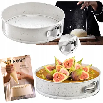 Nádoba na pečení FORMA NA DORT KULATÝ AMBITION 28 CM PLECH NA TĚSTO NA PIŠKOT NA PEČENÍ