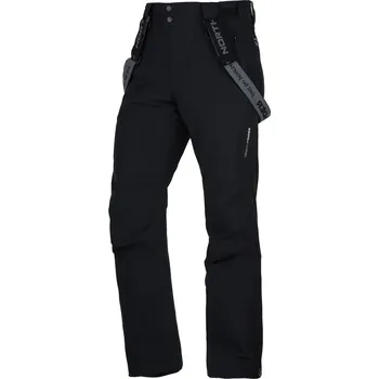 Snowboardové kalhoty Northfinder Pánské lyžařské kalhoty se šlemi VERNON, černá, L