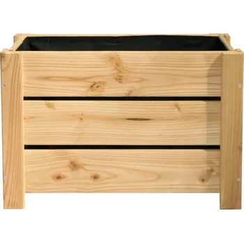 Truhlík Truhlík dřevěný Douglas 60 x 40 x 40 cm přírodní