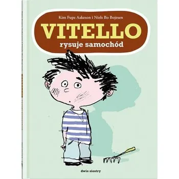 Bystrá hlava Vitello rysuje samochód. Vitello.