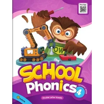 Cizí jazyk School Phonics 4 SB - Grace Hwang, Sonya Park