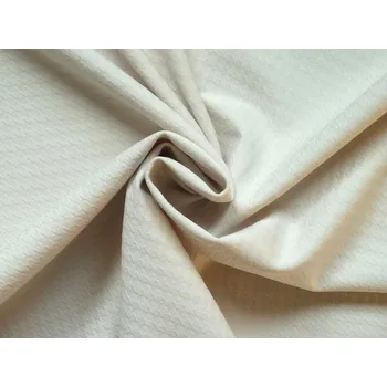 smetanový úplet 2814 vzor kohoutí stopa II.j