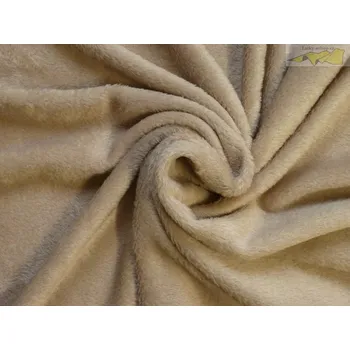 flanel fleece béžový