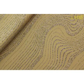 béžová společenská látka s kamínky