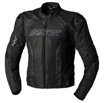 Moto bunda RST Pánská textilní bunda RST S1 Mesh CE / JKT 3117 - černá - 50
