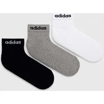 Pánské ponožky Ponožky adidas Essentials 3-pack černá barva, IC1304 99X, vel. 37/39