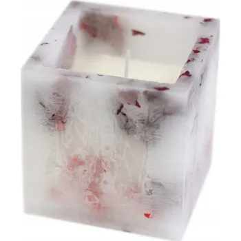 Svíčka Sójová svíčka s vůní růže 1 ks