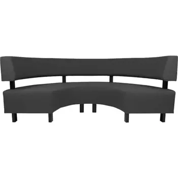 Zahradní sestava Zahradní 3 místná sedací souprava IBIZA černá