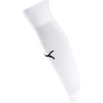 Štulpny Pánské fotbalové štulpny Puma TEAMGOAL 23 SLEEVE SOCKS bílé 704264-04 - 43-46 | UK 10 | US 11