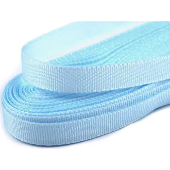 Stuha Stuha taftová šíře 6 mm, malé, 401 modrá světlá