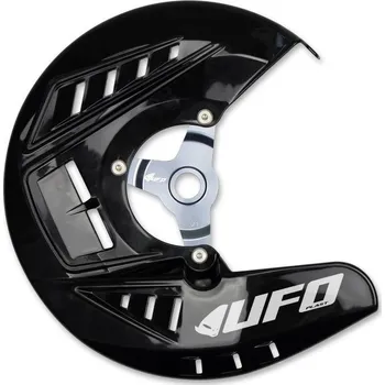 Motodíl UFO kryt brzdového kotouče přední HUSQVARNA TE/TX 125, TX 250/300 16-21, TC 125/250, FE/FC 250/350/450/501 15-21, TX 250/300, TE 150 20-21, barva černá - nahrazený DC01014001 (UFO kryt brzdového kotouče přední HUSQVARNA TE/TX 125, TX 250/300 16-21, TC)
