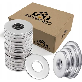 podložka DIN9021 Podložka kulatá zvětšená M6 pozink - 1 kg. STALOWE ABC