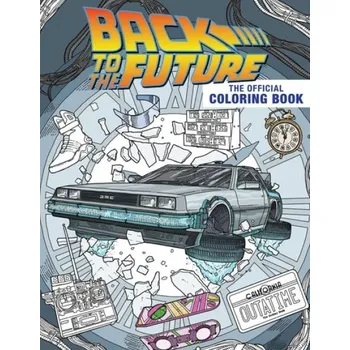 Cizojazyčná kniha Back to the Future: The Official Coloring Book - Insight Editions