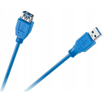 Datový kabel USB 3.0 prodlužovací kabel 1,8m modrý