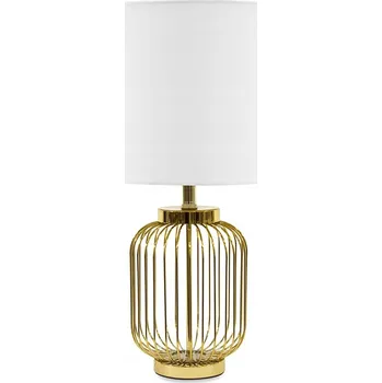 Lampička Stolní lampa Styldekor Moderní bílá, zlatá 60 W