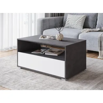 Konferenční stolek Konferenční stolek Pafgran II S02, Barva: matera / bílá MIRJAN 5903211414466