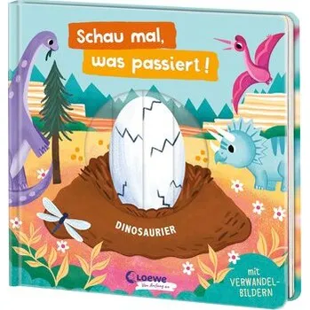 První čtění Schau mal, was passiert! Dinosaurier - Paige, Becky