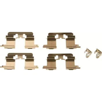 Přislušenství brzdového systému Sada příslušenství, obložení kotoučové brzdy RAP BRAKES R-U0221