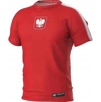 Tričko pánské Extreme Hobby technické sportovní POLSKO 2024 3XL ČERVENÉ