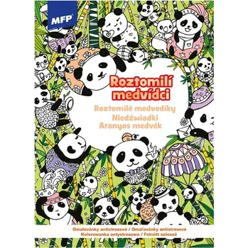 Antistresové omalovánky Omalovánky antistresové Roztomilí medvídci 210x290mm/32s