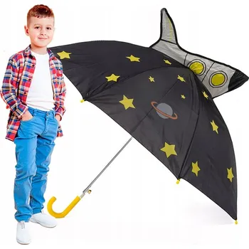 Deštník Dětský deštník Soxo chlapecký deštník raketa 3D pro kluky