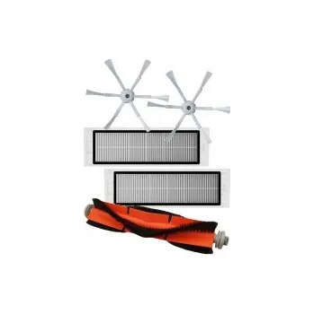 Sada příslušenství pro robotický vysavač Sada kartáčů a HEPA filtry k vysavači XIAOMI Sweep One S5 Max Roborock a 6R kartáčky bílé 5ks