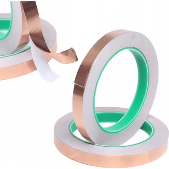 Lepicí páska Měděná páska proti slimákům s lepidlem SAMOLEPICÍ Servisní EMI 10MM x 50M