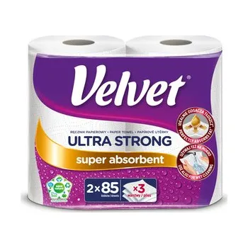 Utěrka Velvet kuchyňská utěrka Ultra Strong 20 m 3v 2 kusy