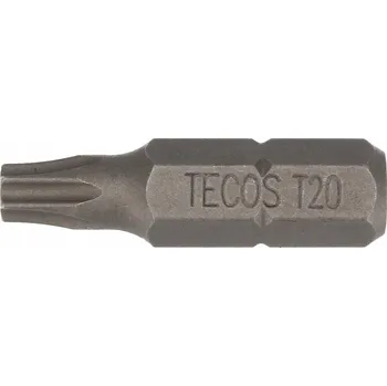Bit TECOS Udarové bity TX20 x 25 mm 1/4" Extreme Steel 4690420025003 - 3 ks