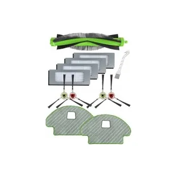 Sada příslušenství pro robotický vysavač HEPA filtry a kartáče pro vysavač IROBOT Roomba Combo 111 a mopy 12ks
