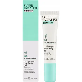 Léčba akné Gel proti nedokonalostem pleti Super Facialist Clear Skin Clear Out pro den i noc 15 ml