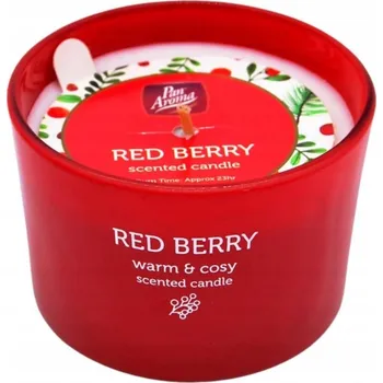 Svíčka Tradiční parafínová svíčka červené bobule Pan Aroma 1 ks