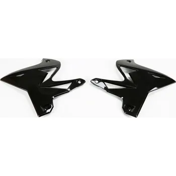 Autodíl UFO kryty chladiče YAMAHA YZ 125/250 02-14 restyling barva černá - (UFO kryty chladiče YAMAHA YZ 125/250 02-14 restyling barva černá -)