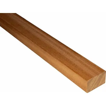 Terasové prkno Hoblované hranoly Tatajuba 45x70x1830 mm | Exotické dřevo (Třída 1) | Pro terasové rošty