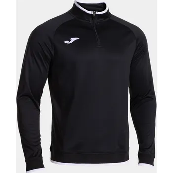 Pánská mikina JOMA COMBI PREMIUM MIKINA 1/2 ZIP PÁNSKÁ - Černá, Bílá - velikost 4XL
