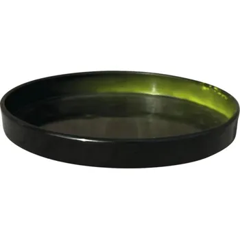 Podmiska Podmiska kovová Ø 33 x 4 cm zelená