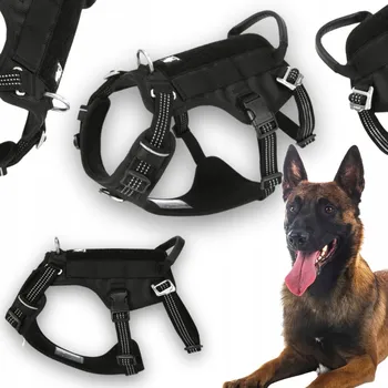 Postroj pro psa Postroj proti úniku pro psy Truelove Safe Hiking černý L