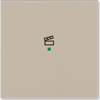 Kryt 1násobný, symbol "scény" ABB Levit 6220H-A01003 18 macchiato