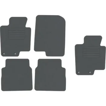 autokoberec Kobercové rohožky Edecor velurové 5 ks