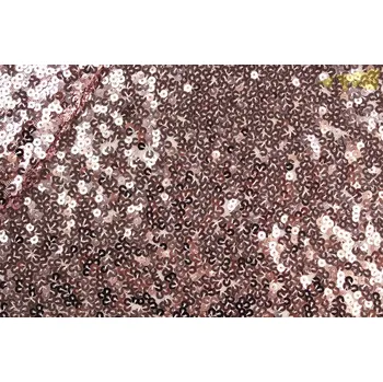 antická růžová flitrová látka margot