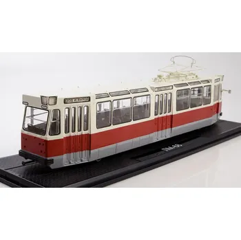 autíčko SSM - Start Scale Models Tramvaj LM-68 červený 1:43 - SSM LM 68 tramvaj 1:43 - kovový model