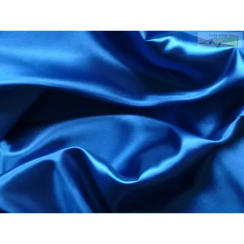 saténová podšívka královsky modrá