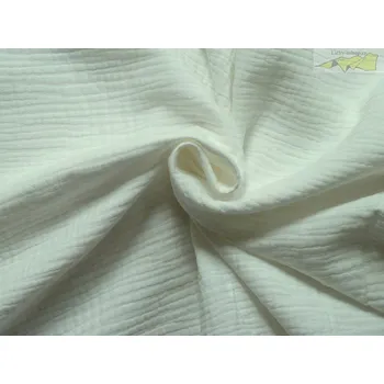 krešovaná gázovina smetanová