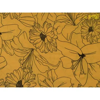 šatovka 3276 s lineárním květinovým vzorem