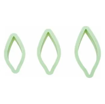 Vykrajovátko Plastová vykrajovátka - Dlouhý list 3ks - Decora