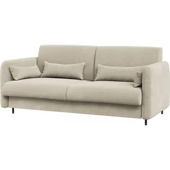 Pohovka Sedačka Bed-Concept 160 BC-19, Barva: Art 82610, Barva: bílá / bílý lesk MIRJAN 5903211348617