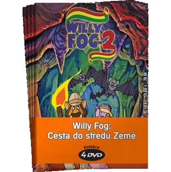 DVD film Willy Fog: Cesta do středu Země - kolekce (4 DVD) (papírový obal)