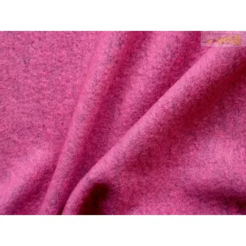 kabátovka vařená vlna růžová