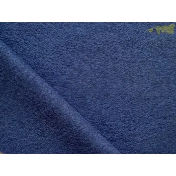 Příze kabátovka vařená vlna tmavě modrá
