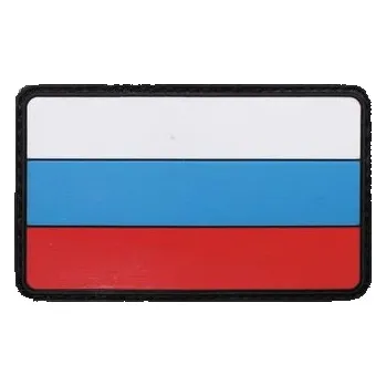 Nášivka Nášivka RUSKO velcro plastová BAREVNÁ